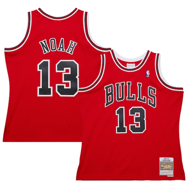 Joakim Noah Chicago Bulls  2013/14 Hardwood Classics Swingman Jersey - Red
