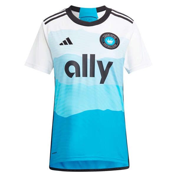 Brandt Bronico Charlotte FC adidas Women's 2024 The Carolina Kit: Explore Replica Player Jersey - Blue