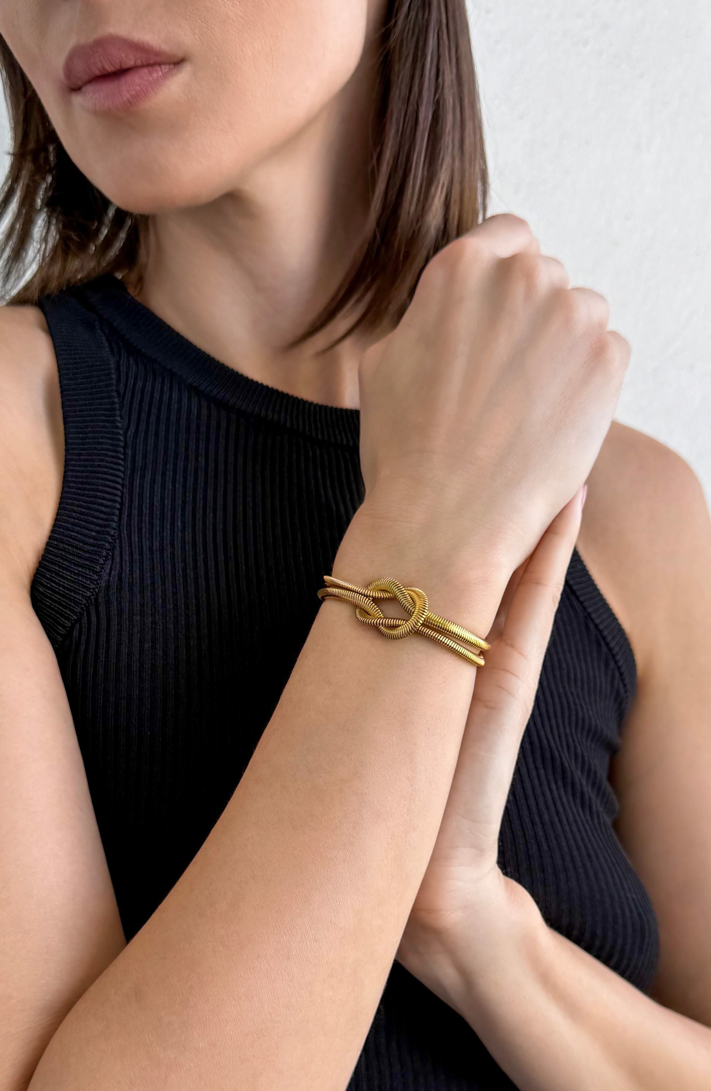 Adornia Knot Chain Bracelet