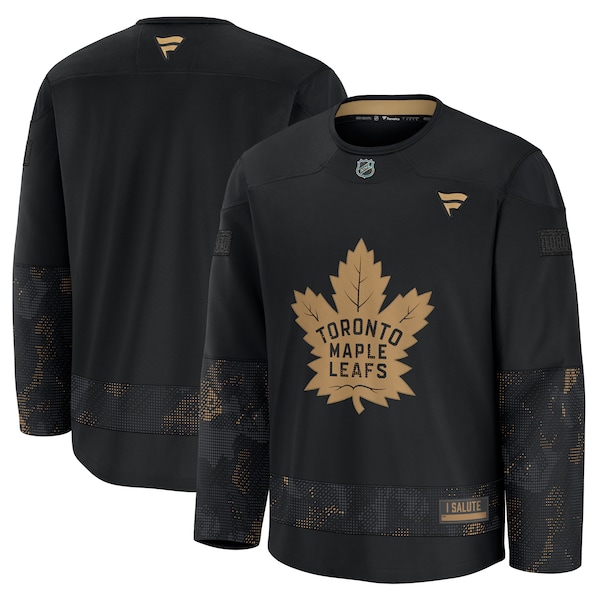 Toronto Maple Leafs  2024 Military Appreciation Practice Jersey - Black