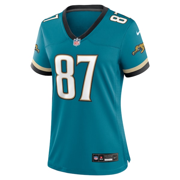 Keenan McCardell Jacksonville Jaguars Nike Women's Prowler Throwback Retired Player Game Jersey - Teal