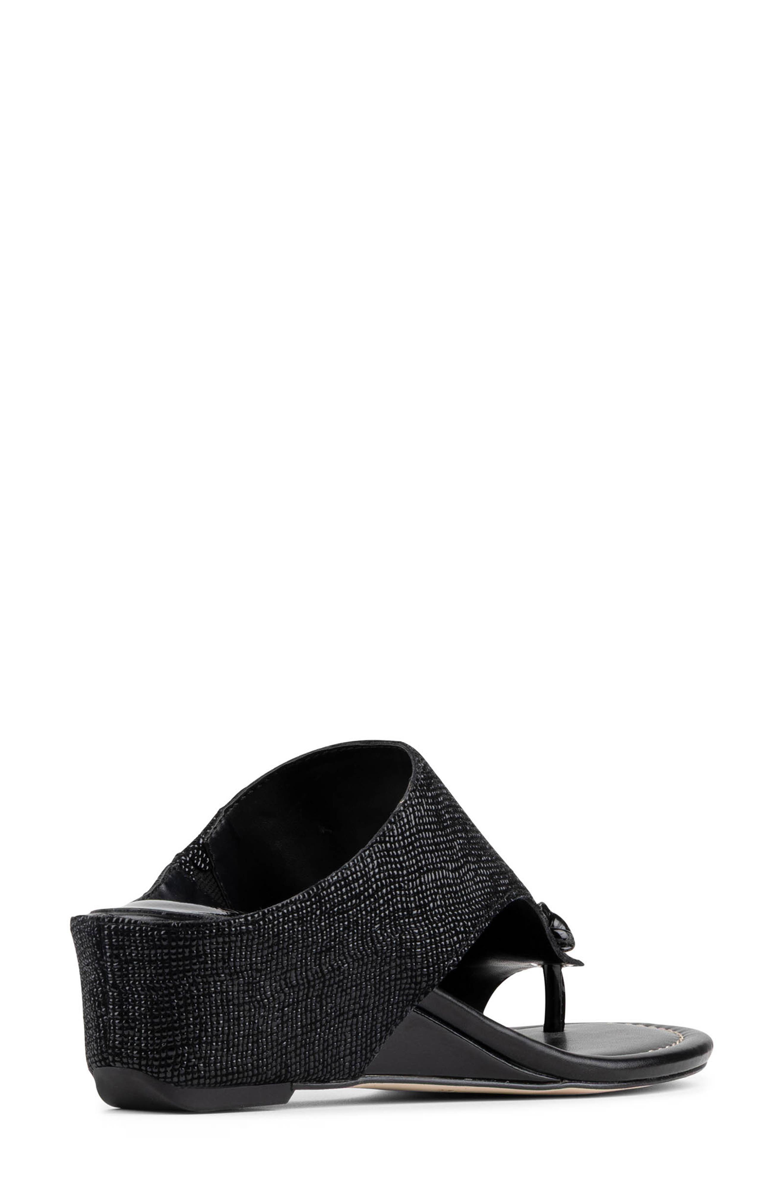Donald Pliner Toe Loop Wedge Sandal