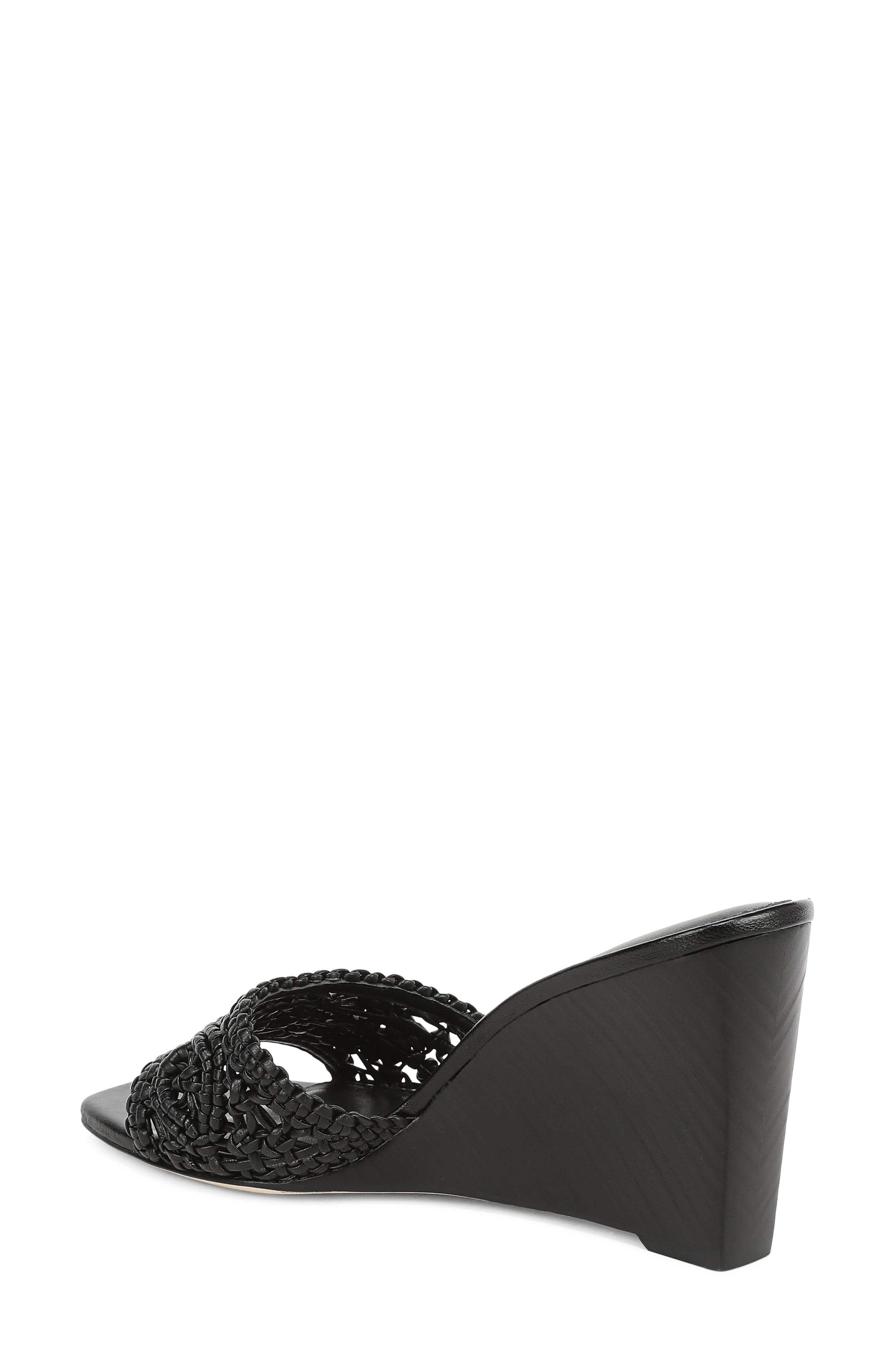 Veronica Beard Ellen Macramé Wedge Slide Sandal