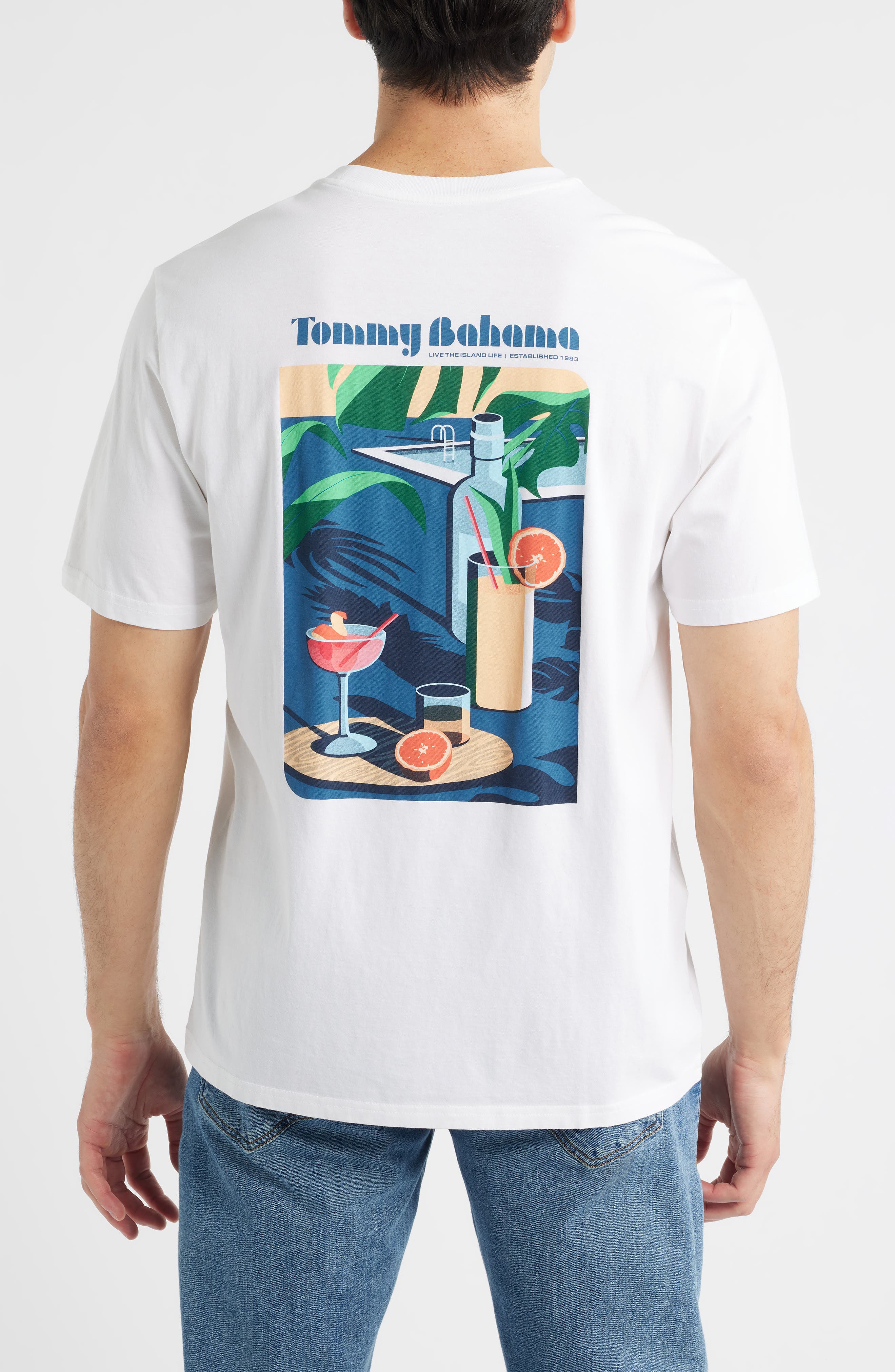 Tommy Bahama Swim Up Sips Graphic T-Shirt