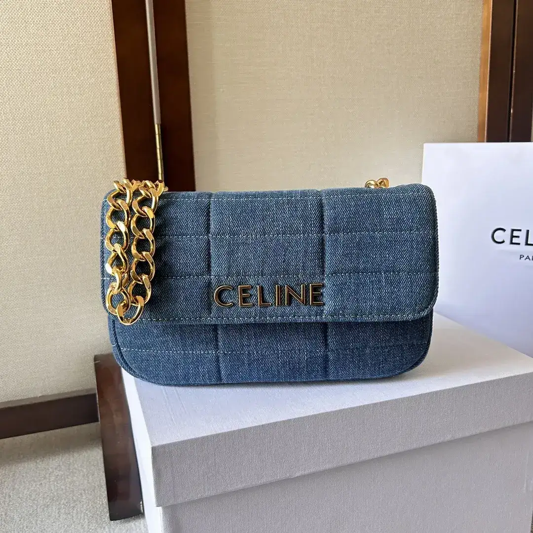 Celine Quilted Leather Shoulder Bag product photo from LabelPicks