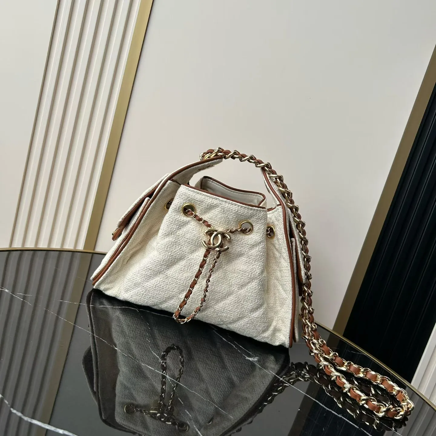 Chanel Woven Leather Hobo Bag product photo from LabelPicks