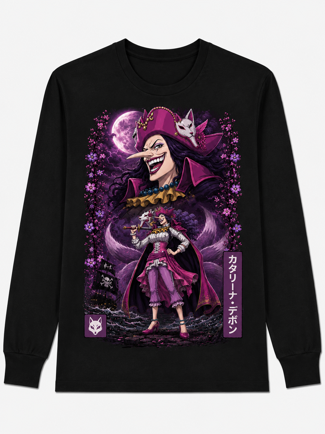 Remera Anime Catarina Devon One Piece Manga Corta