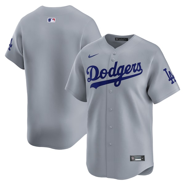 Los Angeles Dodgers Nike  Road Limited Jersey – Gray