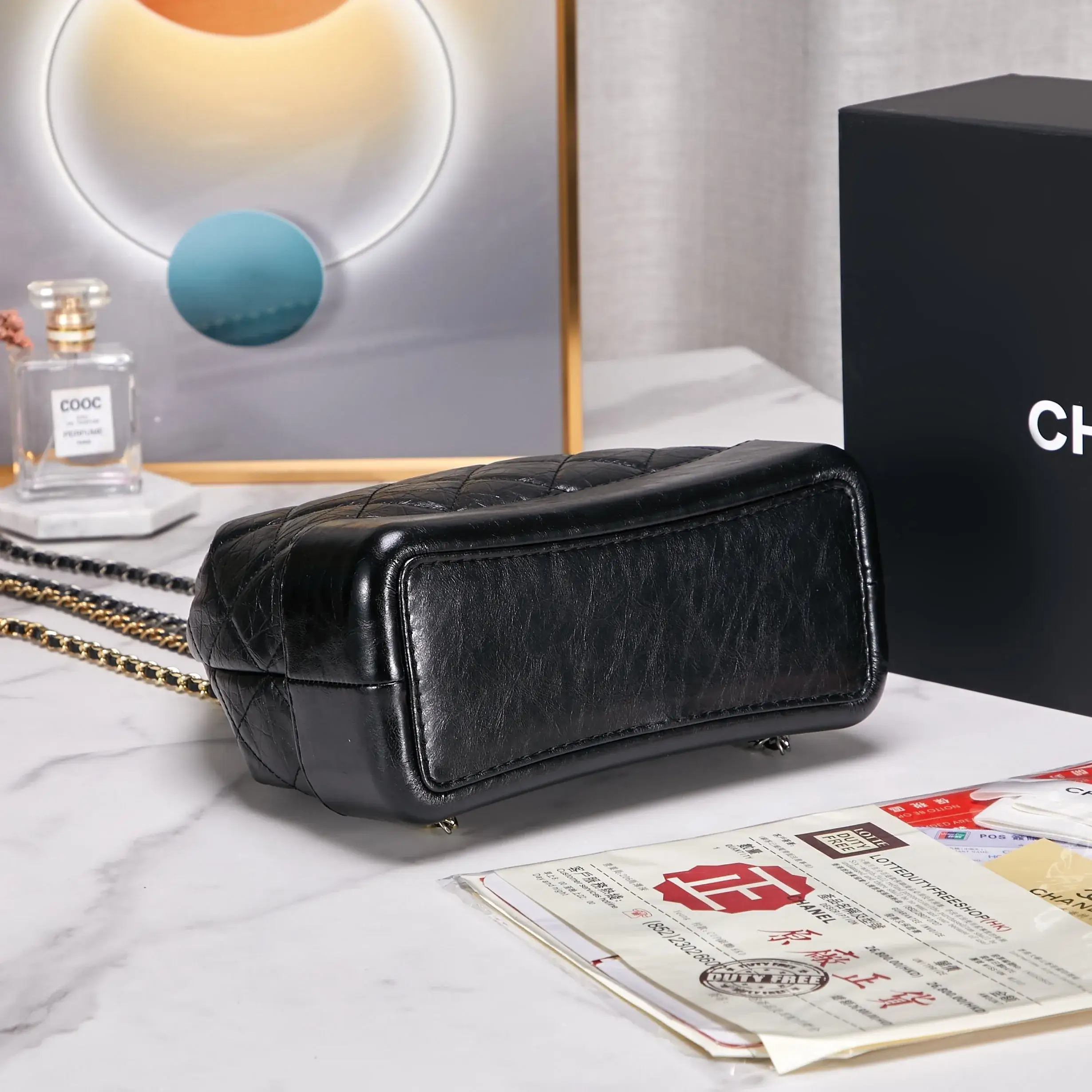 Chanel Black Gabrielle Calfskin Backpack product photo from LabelPicks