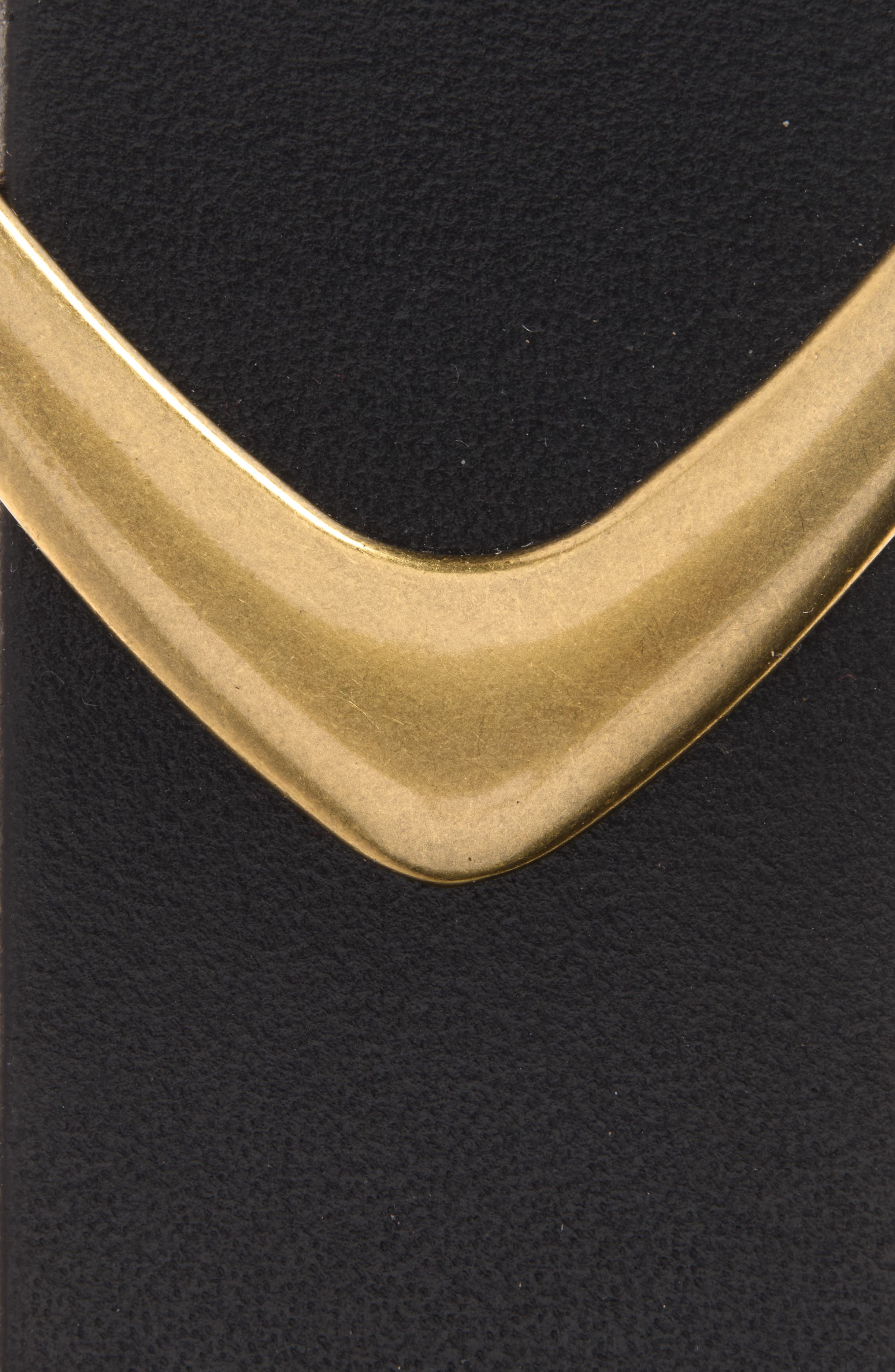 AllSaints Arrow Ornament Leather Belt