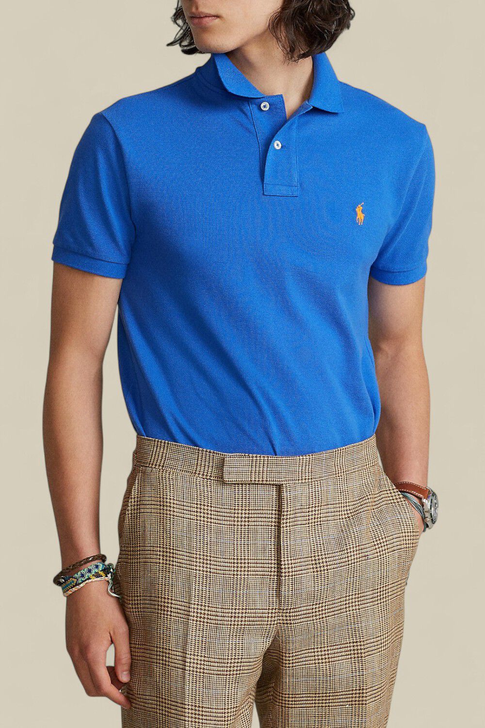 POLO RALPH LAUREN חולצת פולו סלים פיט