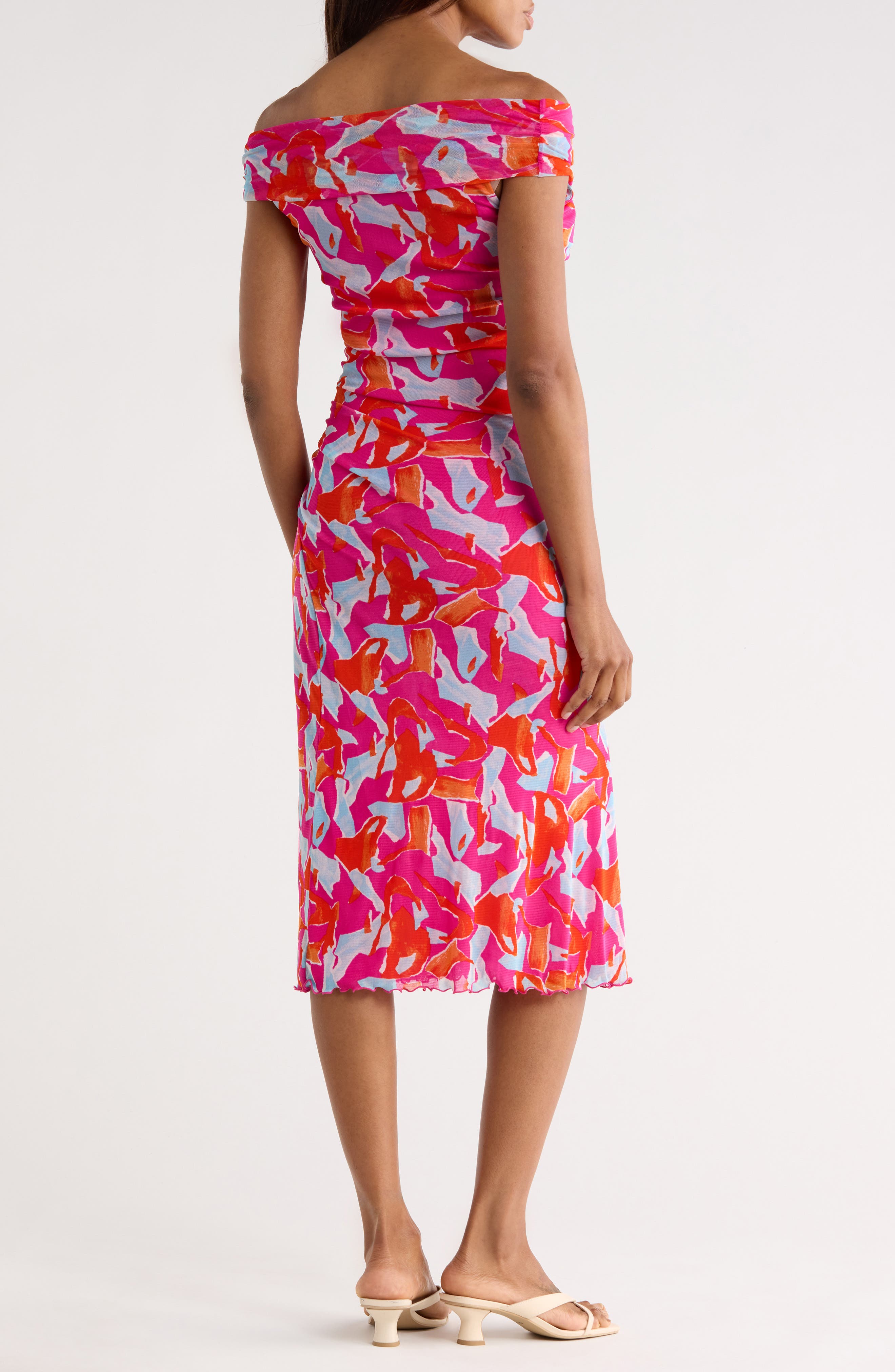 Diane von Furstenberg Lovina Sleeveless Mesh Body-Con Dress