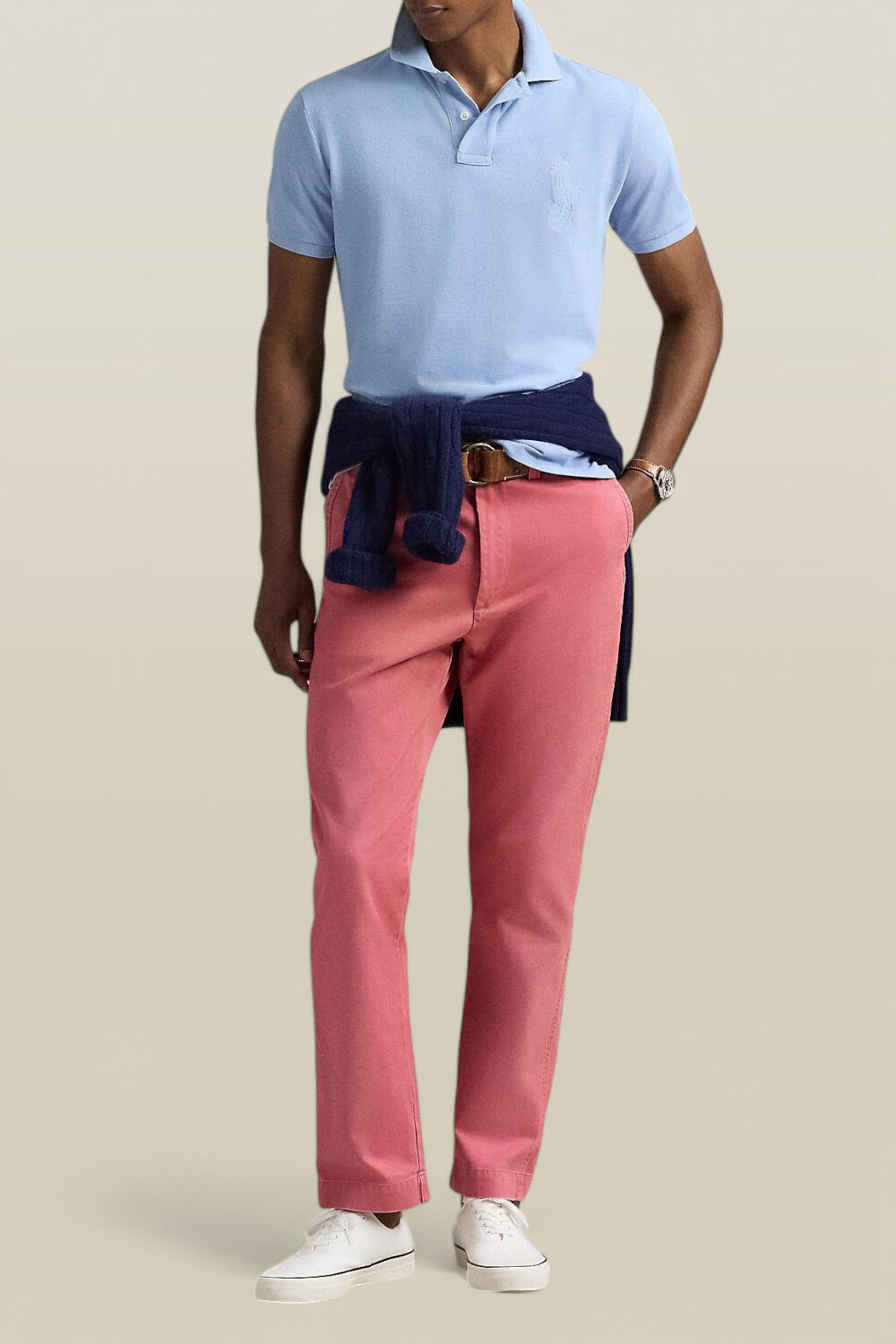 POLO RALPH LAUREN חולצת פולו סלים פיט