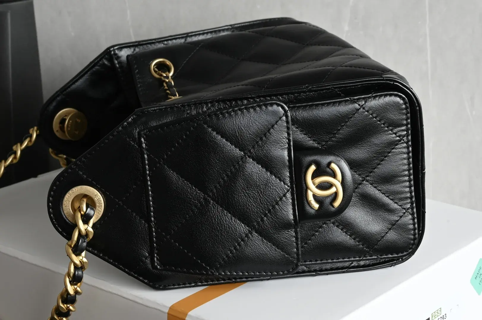 Chanel Black Calfskin Hobo Bag product photo from LabelPicks
