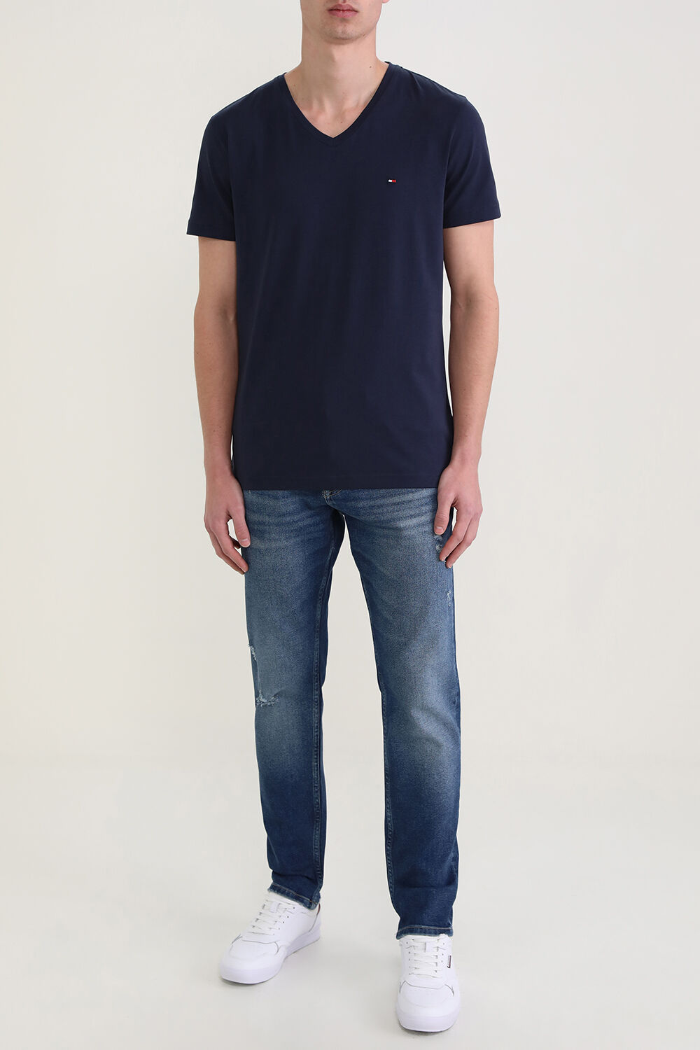 TOMMY HILFIGER חולצת סלים טי