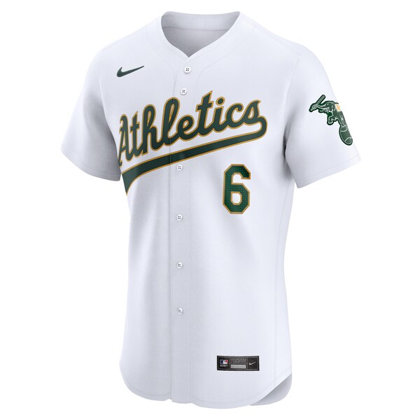 Aledmys Diaz Oakland Athletics Nike Home Elite Player Jersey - White