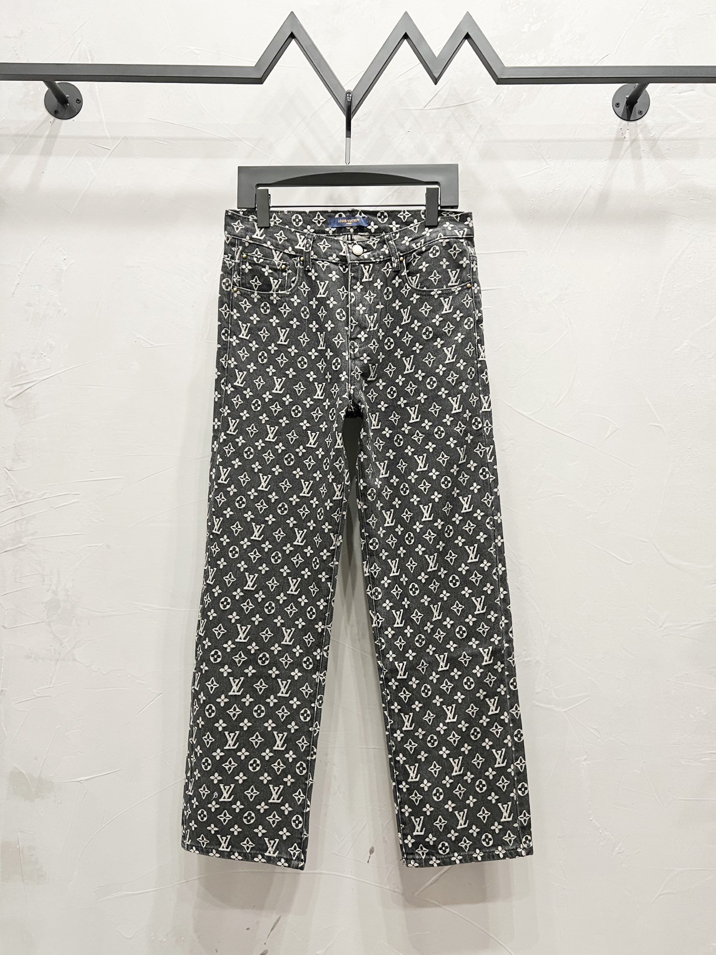 Classic Logo Full Print Jeans
