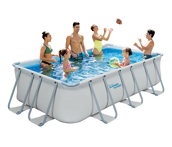 Summer Waves Elite-Frame-Pool, ca. 400 x 200 x 100 cm