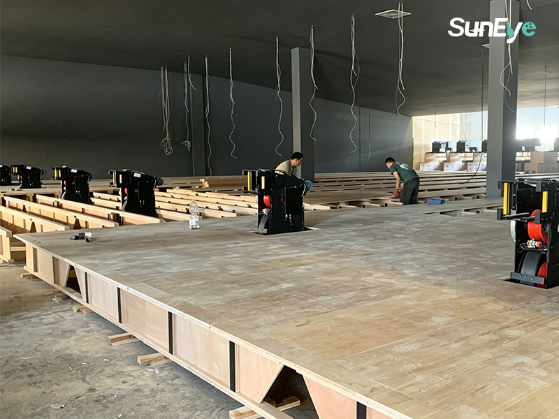 Two Parts of Bowling Lane - Bowling Lane Panels + Bowling Lane Subfloor