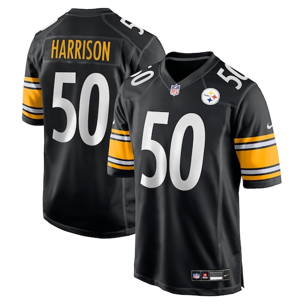Malik Harrison Pittsburgh Steelers Nike Team Game Jersey -  Black