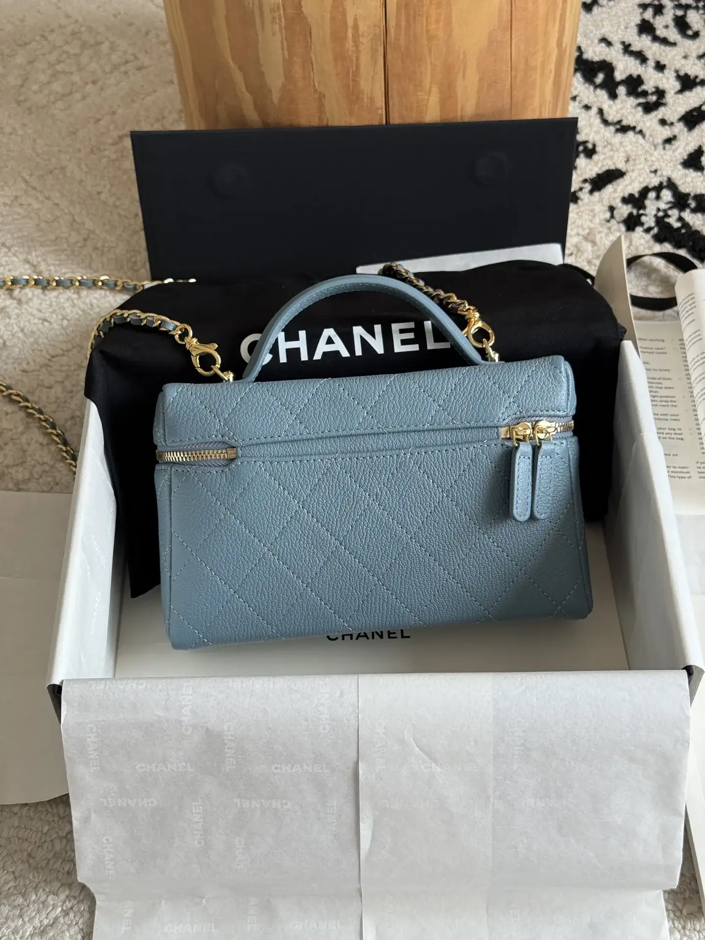 Chanel Lambskin Top Handle Bag product photo from LabelPicks