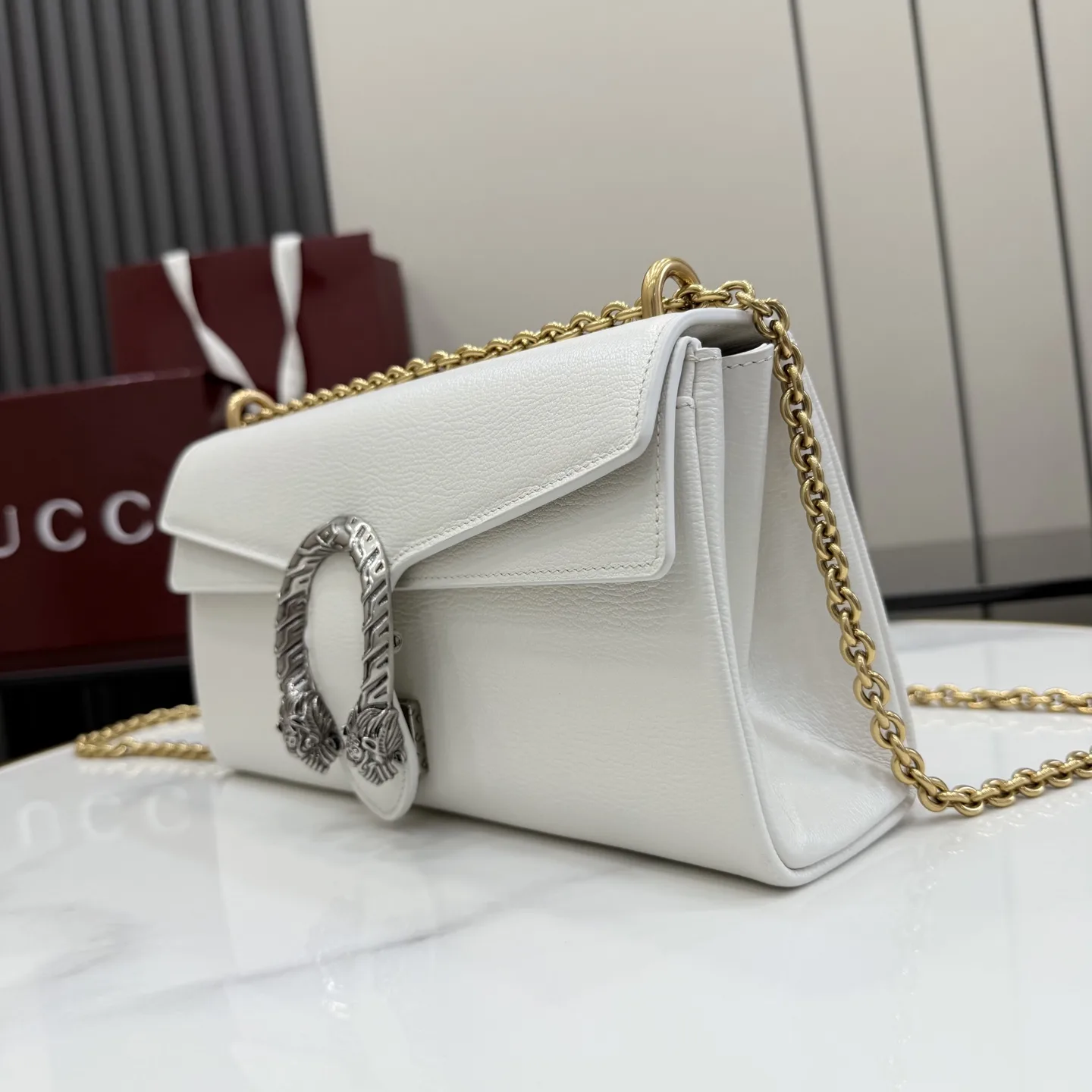 Gucci Dionysus Grained Leather Shoulder Bag product photo from LabelPicks