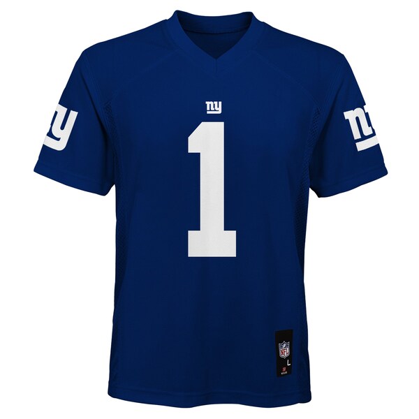 Malik Nabers New York Giants Youth Replica Player Jersey - Royal