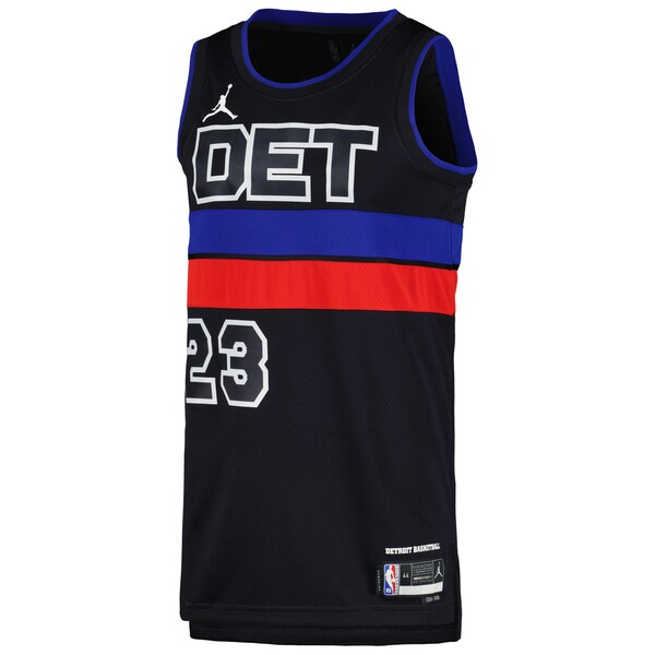 Jaden Ivey Detroit Pistons Jordan Brand Unisex Swingman Jersey - Statement Edition - Black