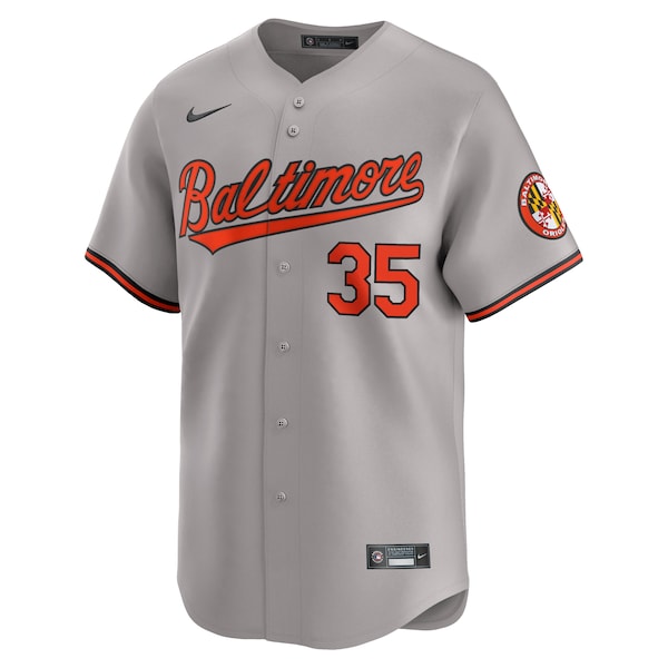 Adley Rutschman Baltimore Orioles Nike Road Limited Player Jersey – Orange