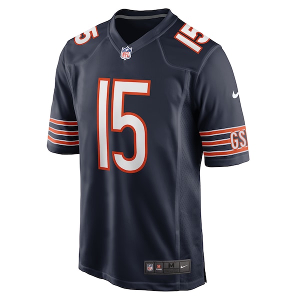 Rome Odunze Chicago Bears Nike 2024 NFL Draft First Round Pick Player Game Jersey - Navy
