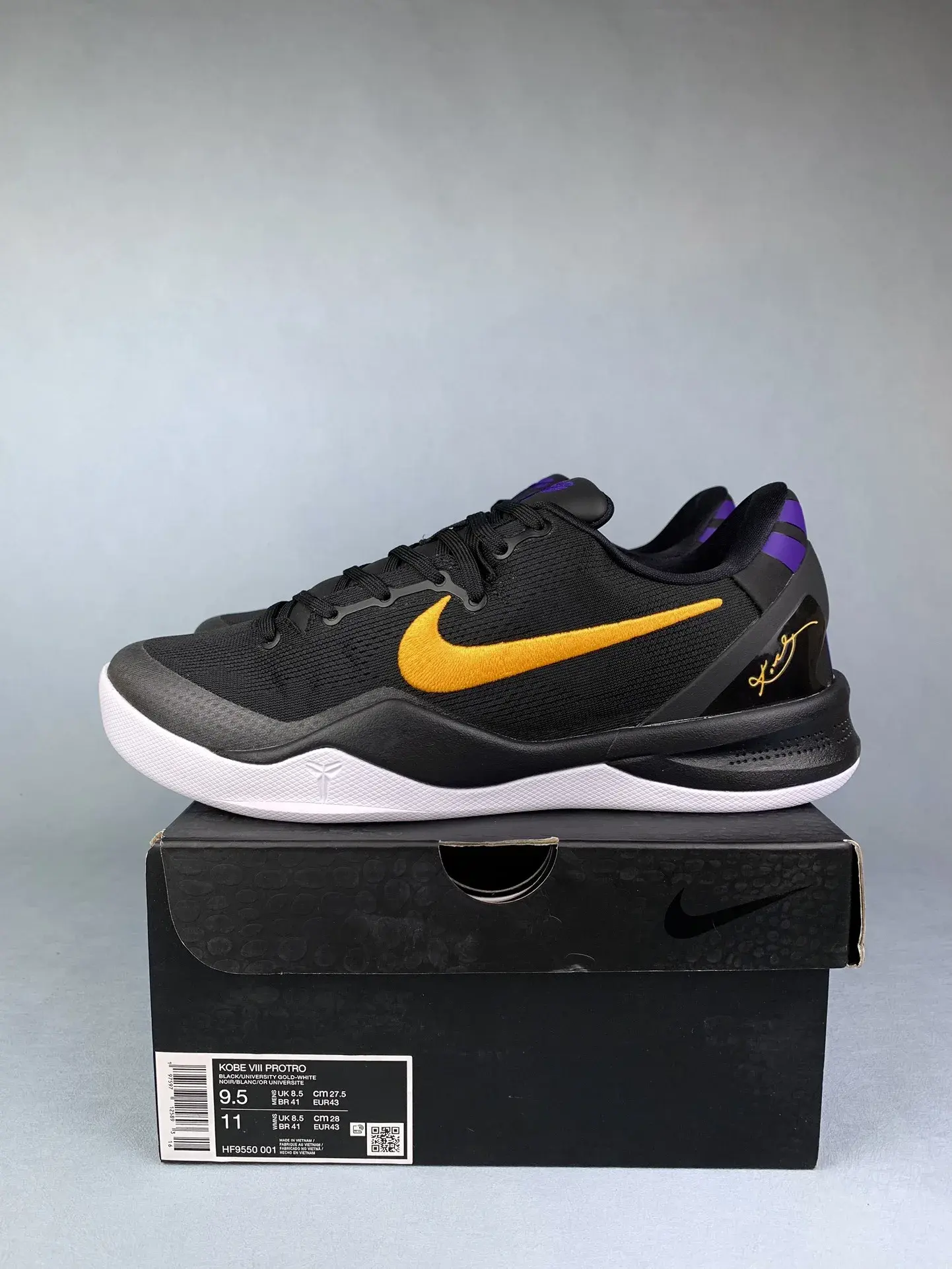 Kobe 8 Protro “Lakers Away” Basketball Shoes product photo from LabelPicks