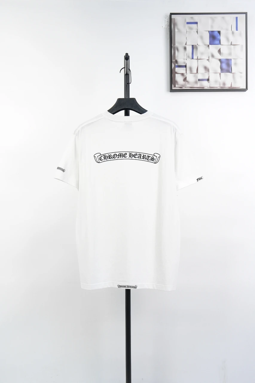 Chrome Hearts White Vine Dagger Graphic T-Shirt product photo from LabelPicks
