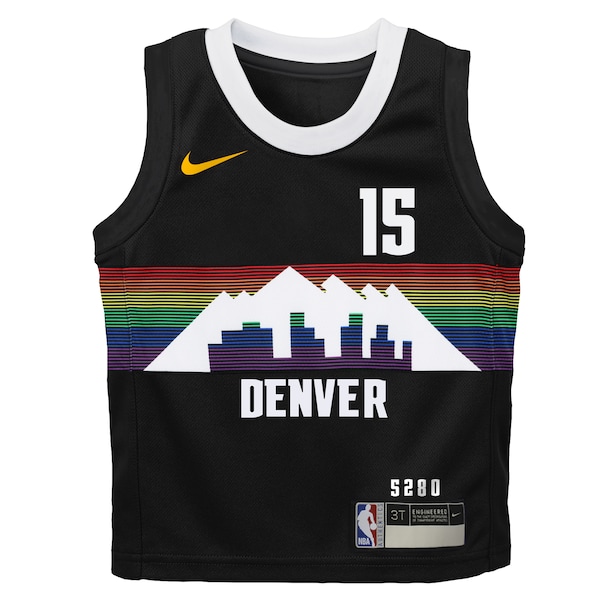 Nikola Jokić Denver Nuggets Nike Toddler 2025/26 City Edition Swingman Jersey - Black