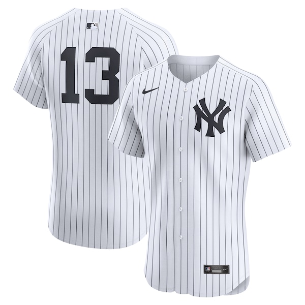 Jazz Chisholm Jr. New York Yankees Nike Home Elite Player Jersey - White
