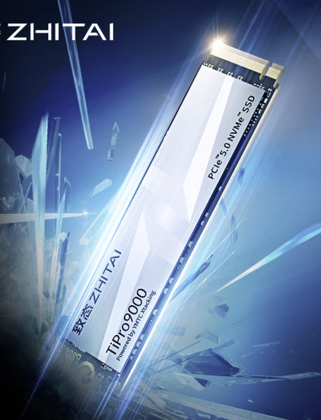 ZhiTai TiPro9000 1TB - 4TB NVMe SSD / PCIe 5.0 High-Speed 14900Mb/s 14Gb/s - GreshamTech