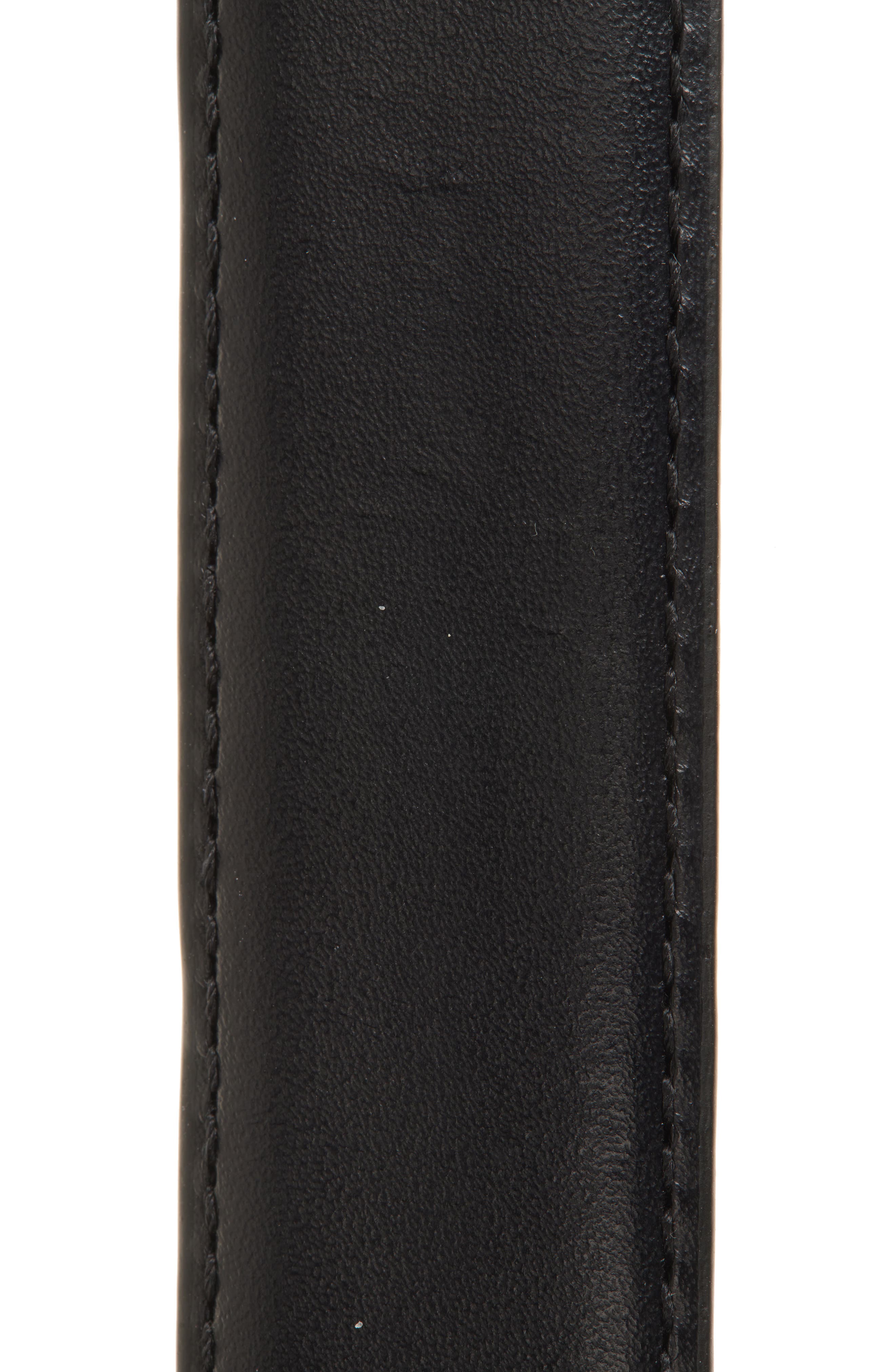 AllSaints Triple Keeper Leather Belt