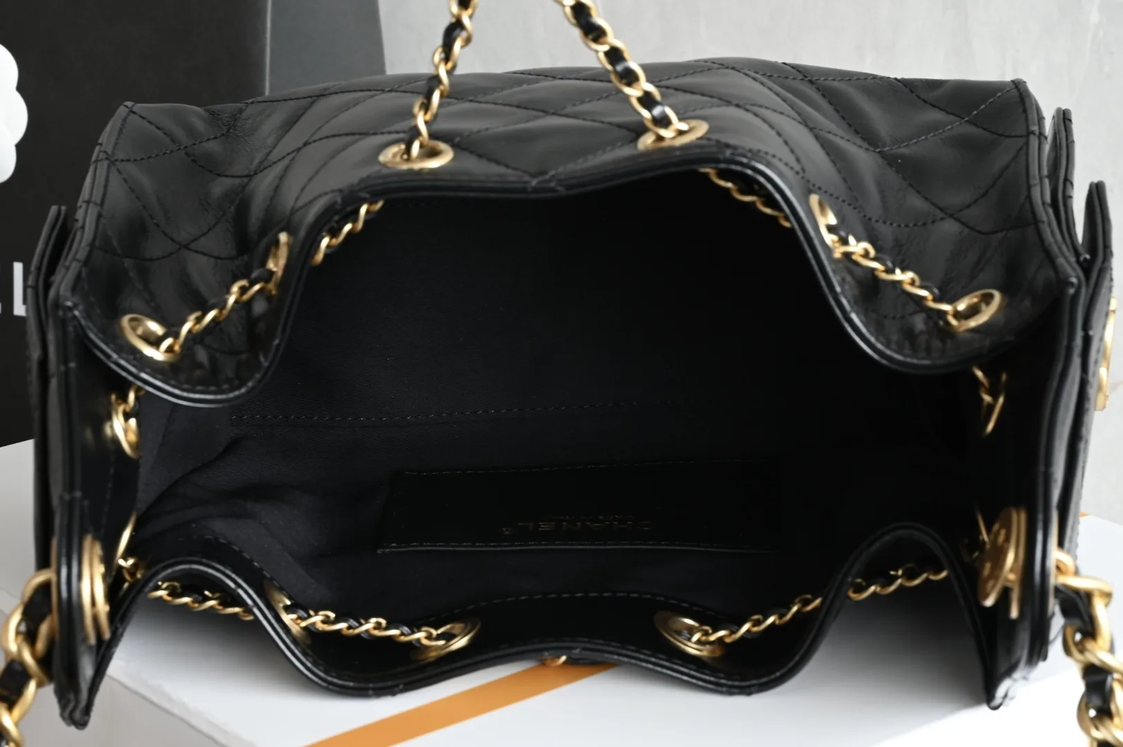Chanel Black Calfskin Hobo Bag product photo from LabelPicks