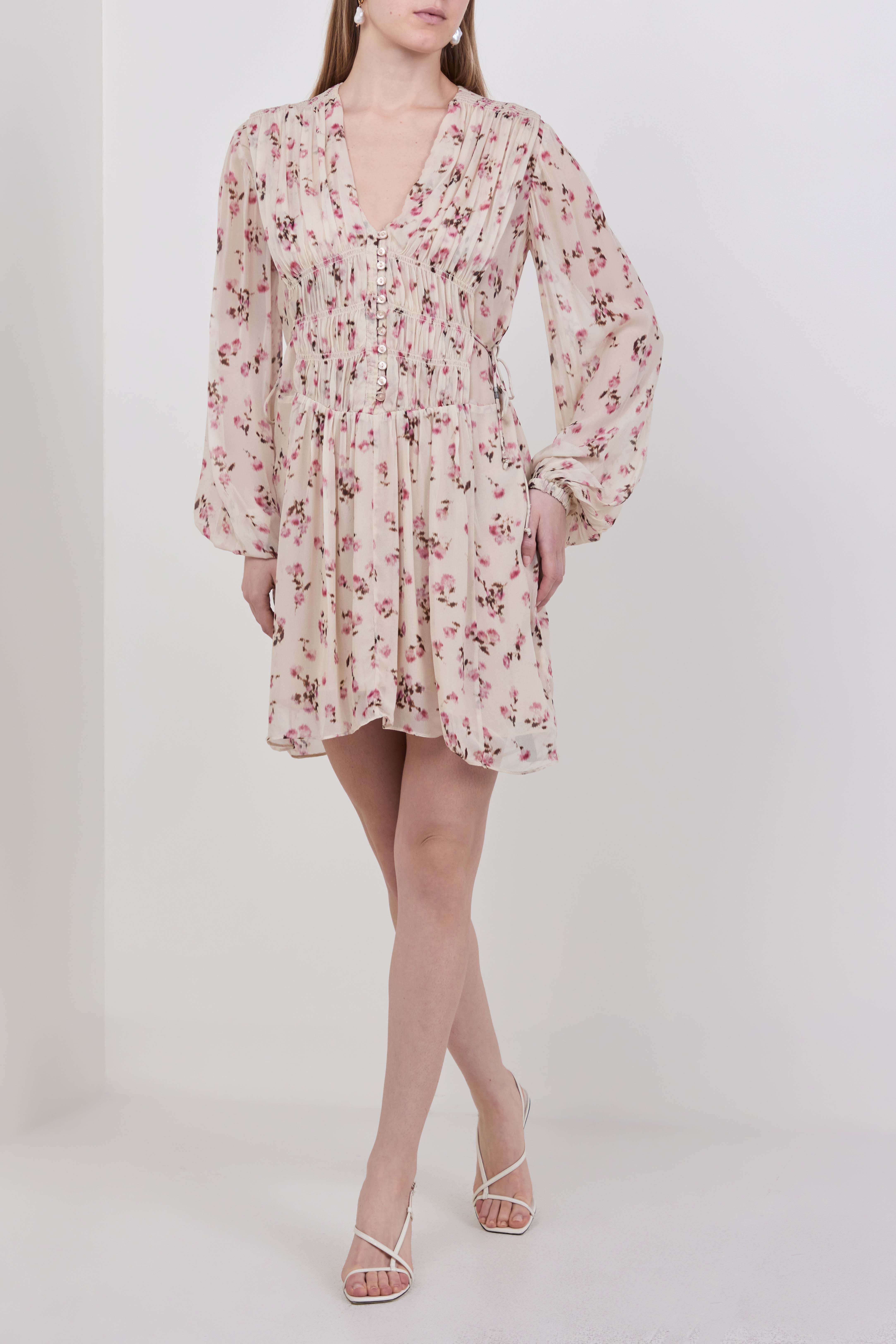 ISABEL MARANT שמלת מיני פרחונית