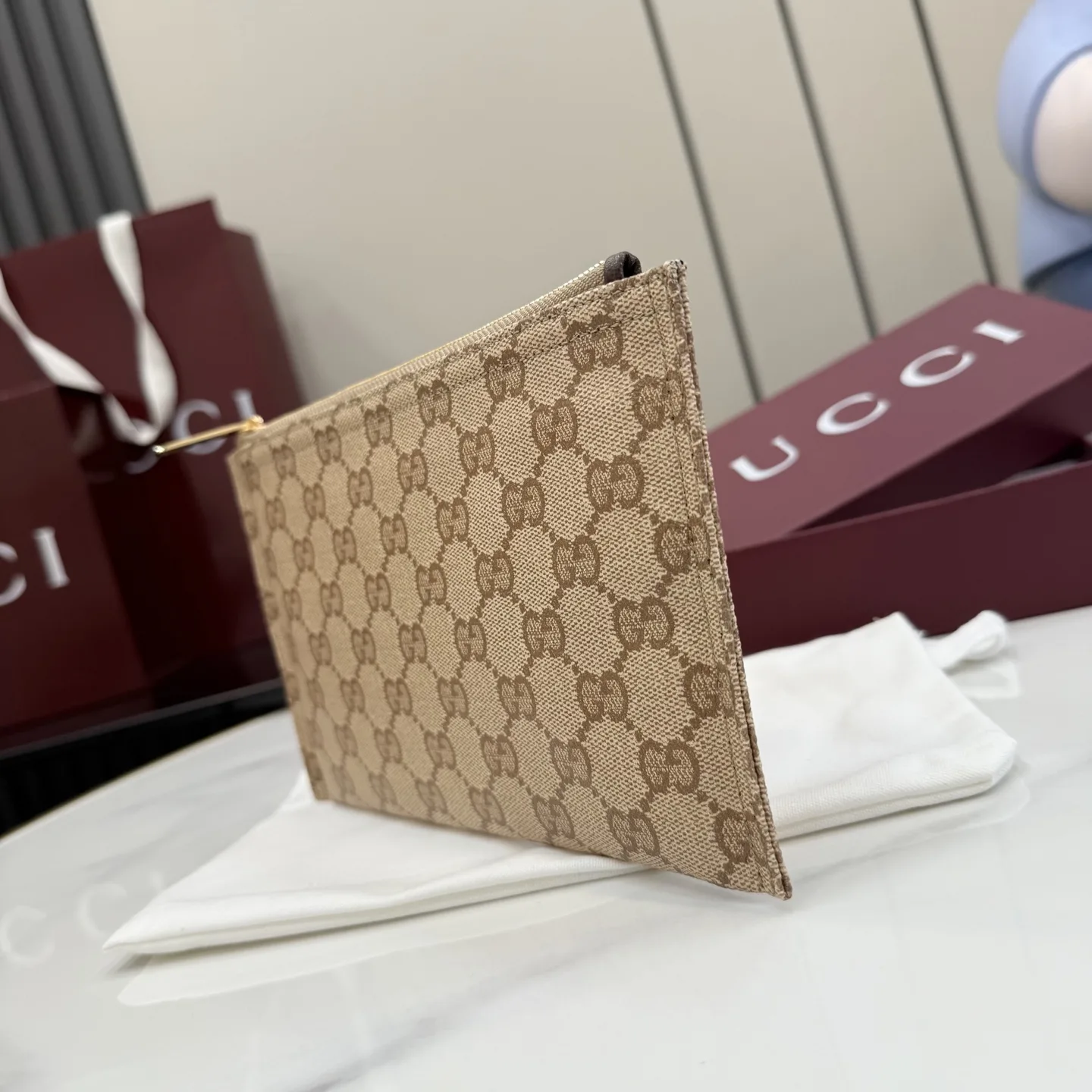 Gucci Beige Generation Clutch product photo from LabelPicks