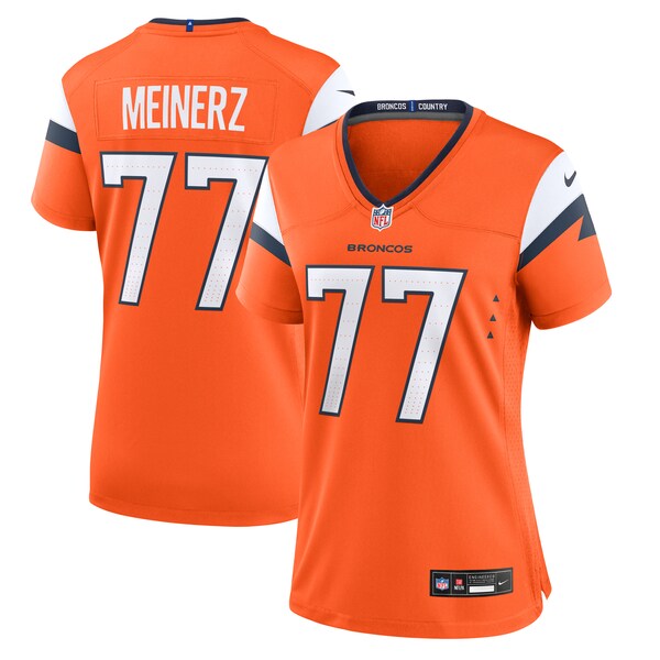 Quinn Meinerz Denver Broncos Nike Women's Team Game Jersey -  Orange