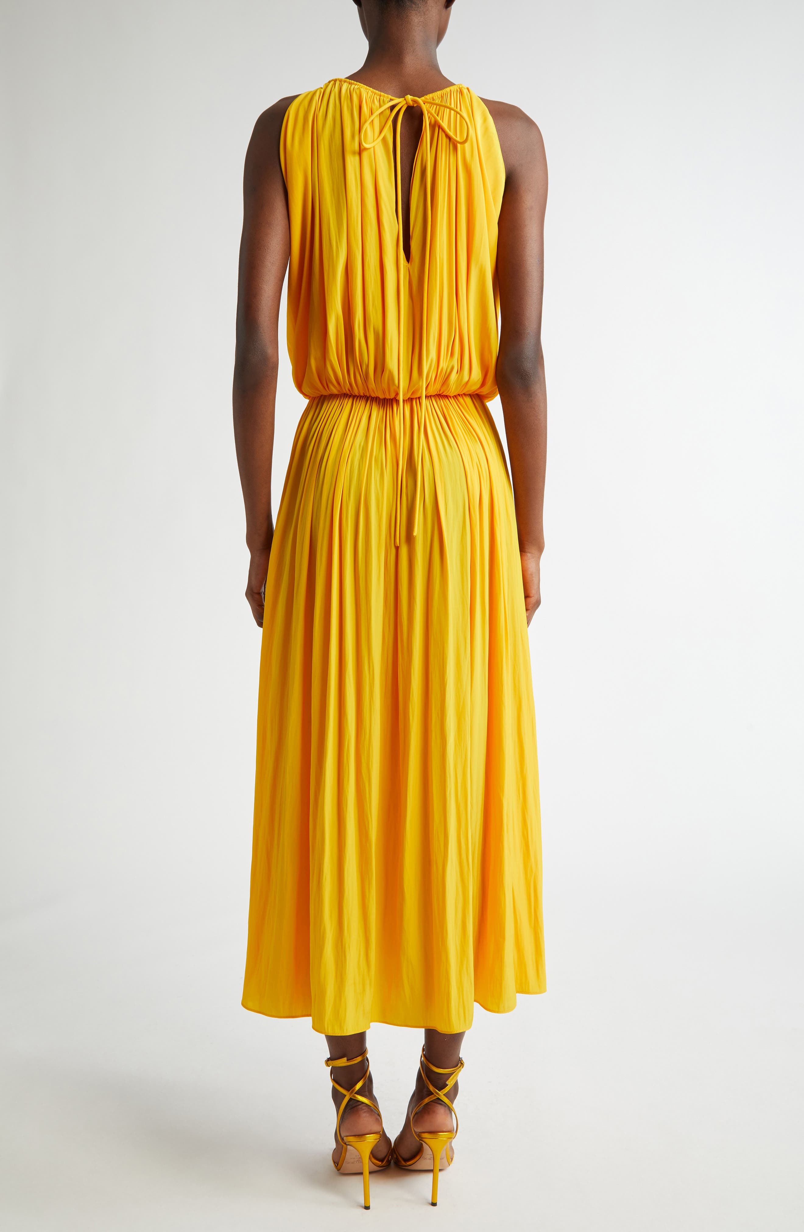 A.L.C. Meredith Pleated Sleeveless Dress