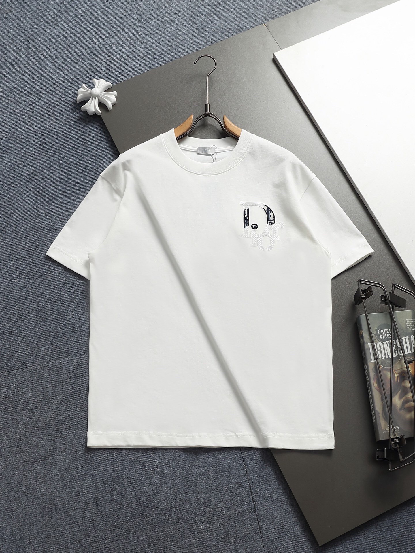0529 Classic letter prints t-shirt