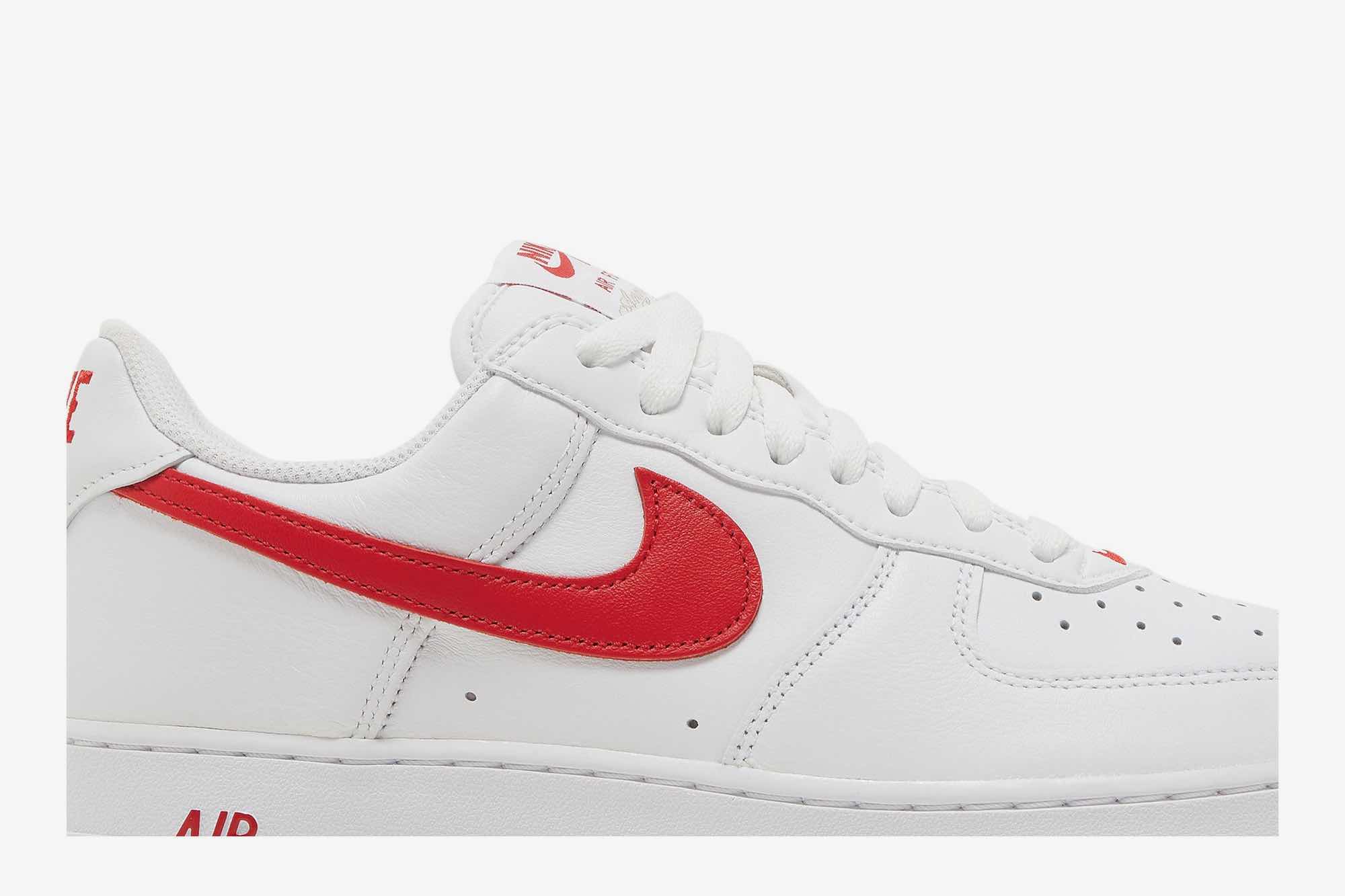 Nike Air Force 1 Low ‘Color of the Month – White University Red’ DJ3911-102