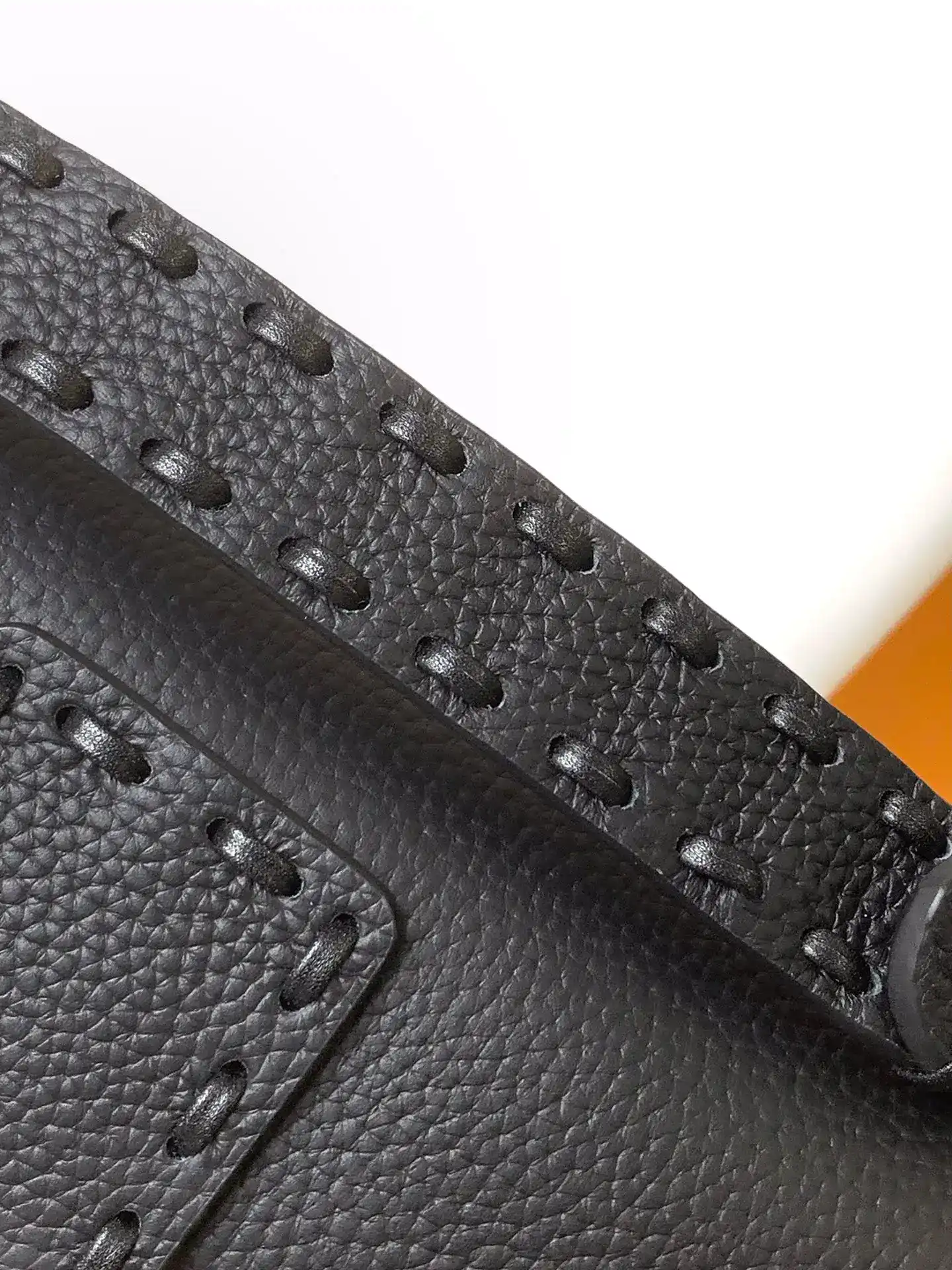 Fendi Baguette Black Grained Leather Shoulder Bag product photo from LabelPicks