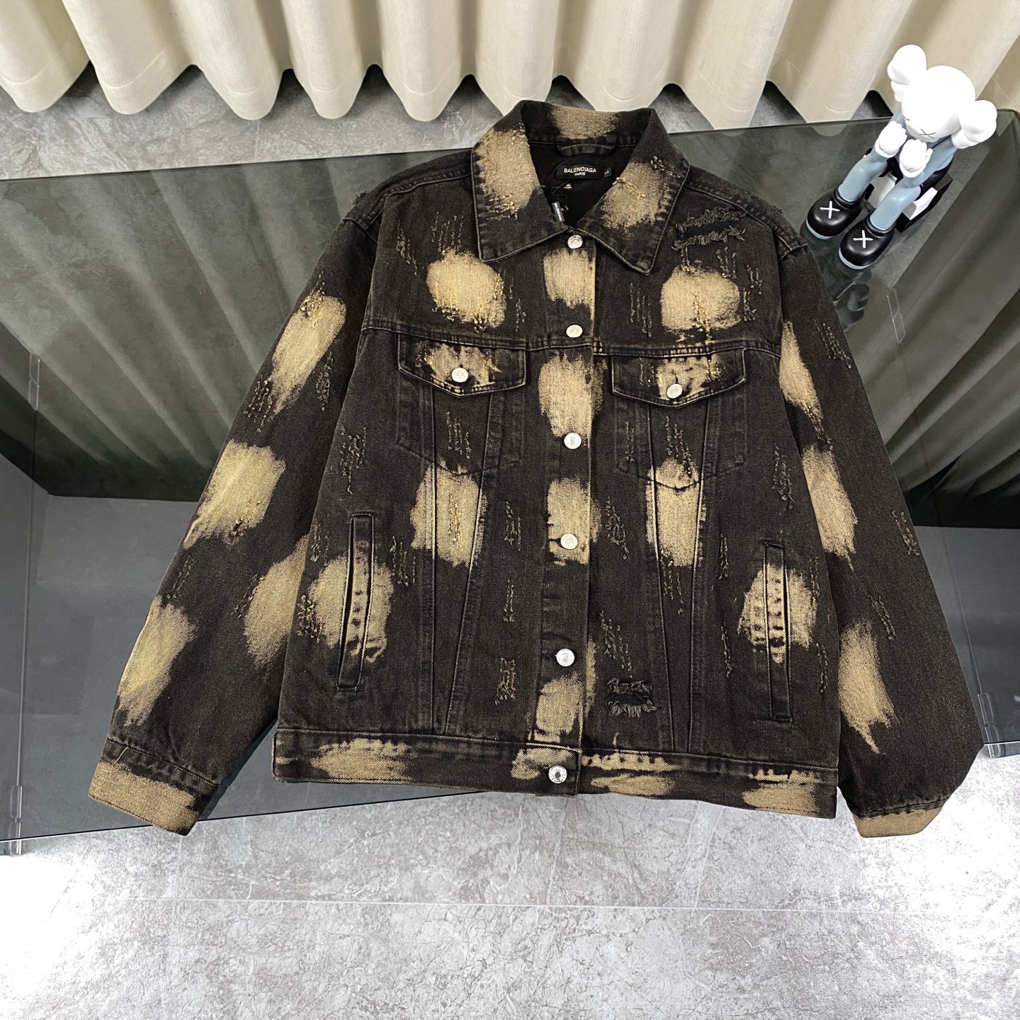 0408 patchwork embroidered jacket