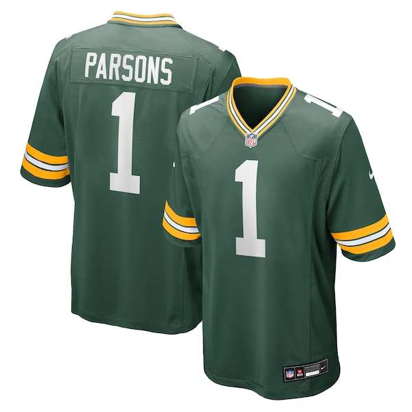 Micah Parsons Green Bay Packers Nike Game Player Jersey - Green