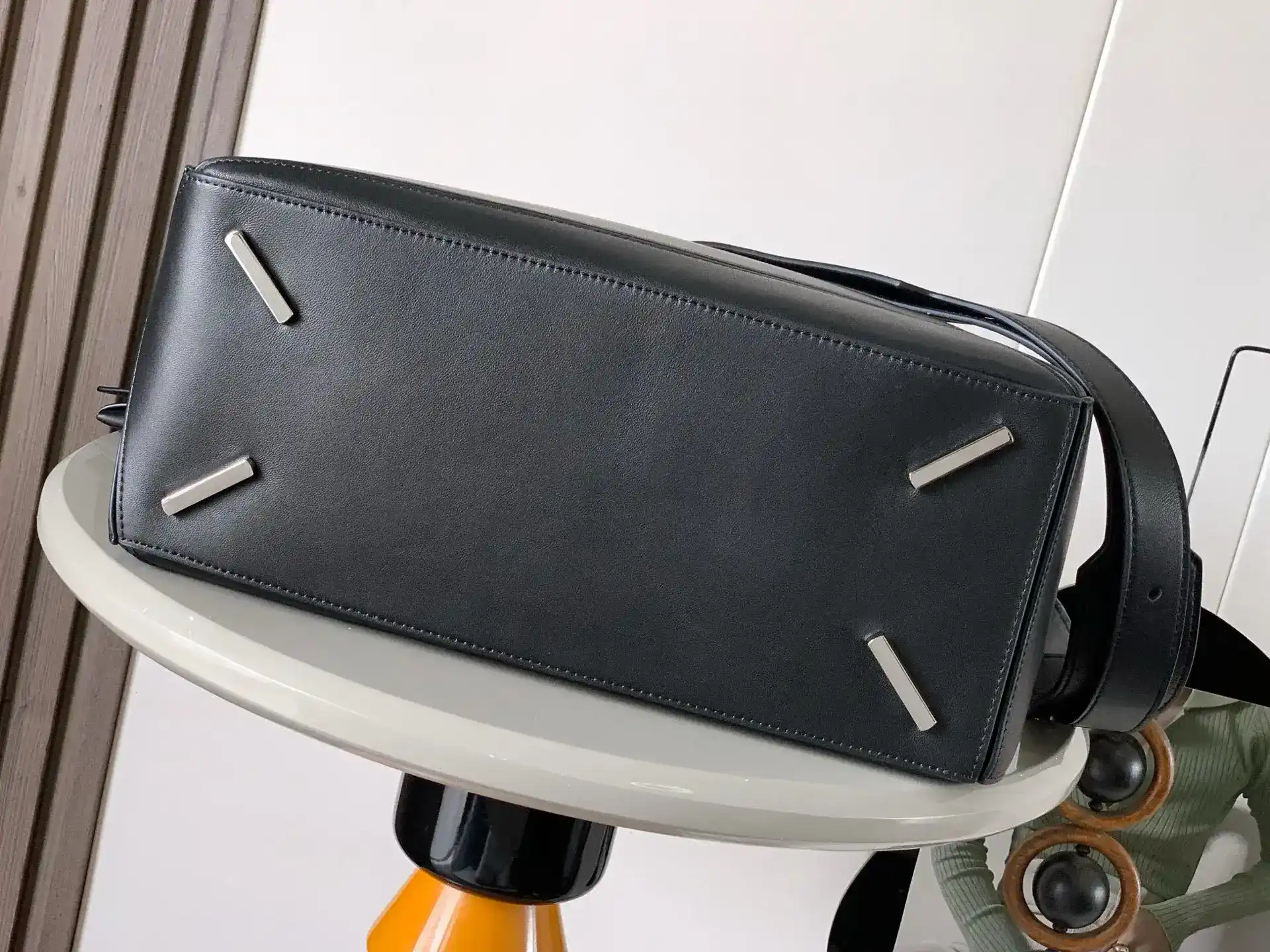 Loewe Puzzle Black Lambskin Crossbody Bag product photo from LabelPicks