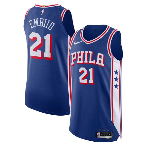 Joel Embiid Philadelphia 76ers Nike Authentic Jersey - Association Edition - Royal