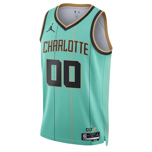 Charlotte Hornets Jordan Brand Unisex 2024/25 Custom Swingman Jersey - City Edition - Mint