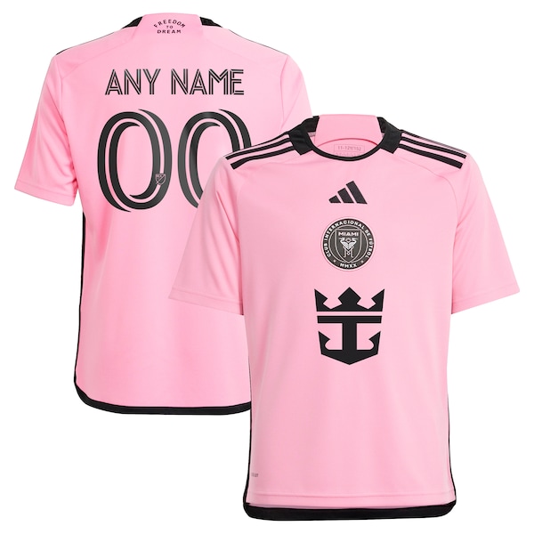 Inter Miami CF adidas Youth 2024 2getherness Replica Custom Jersey - Pink